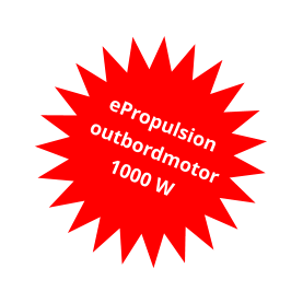 ePropulsion  outbordmotor 1000 W